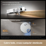Cargar imagen en el visor de la galería, Dreame X60 Ultra Complete superando obstáculos y desniveles gracias a su tecnología ProLeap
